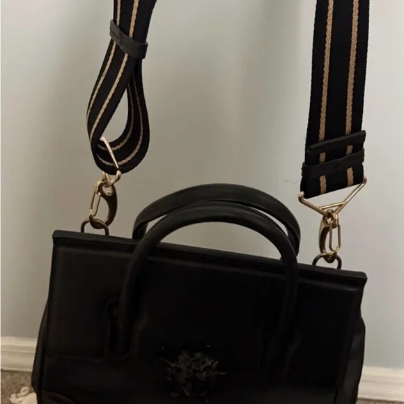 Versace Black Satchel with Medusa Detail - Picture 4 of 7